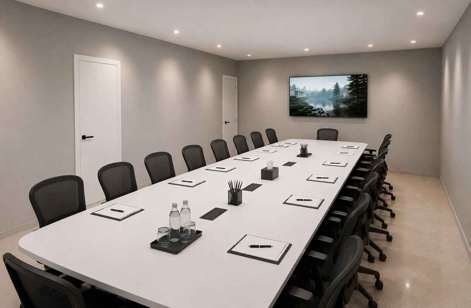 Office Restoration conference room
