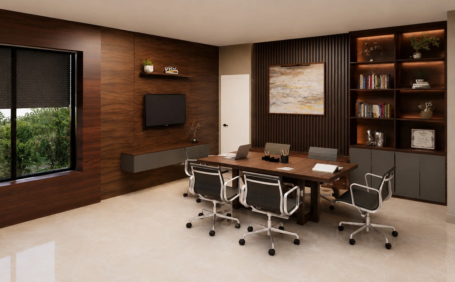 Office Restoration meeting room